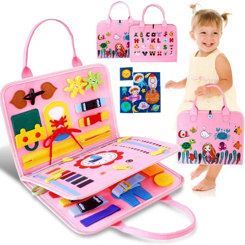 Kids Busy Board Buckle Montess – Kids Zip Toys Bewertung und Preis