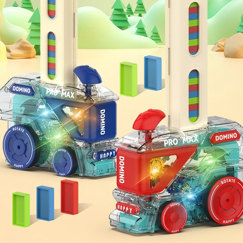 Automatic Laying Domino Train  – Kids Toys Electric Car Bewertung und Preis