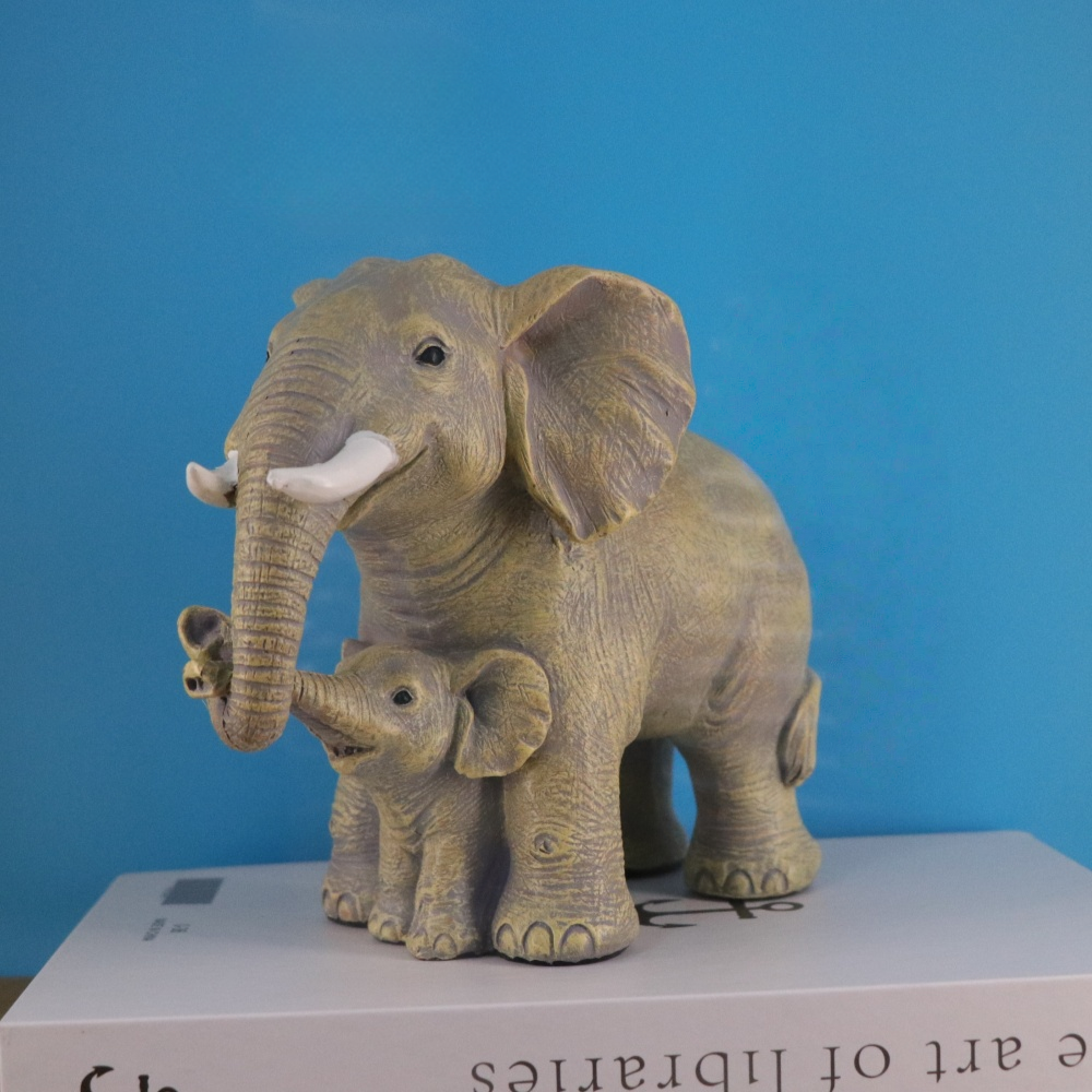 Mother Child Elephant Statue R – Kids Toys Elephant Bewertung und Preis