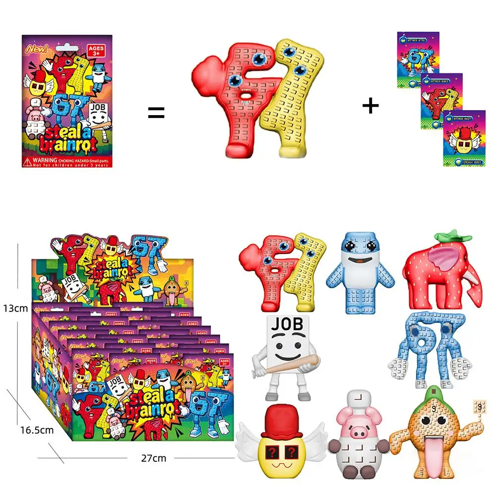 Steal A Brainrot Blind Box Act – Kids Toys Elephant Bewertung und Preis
