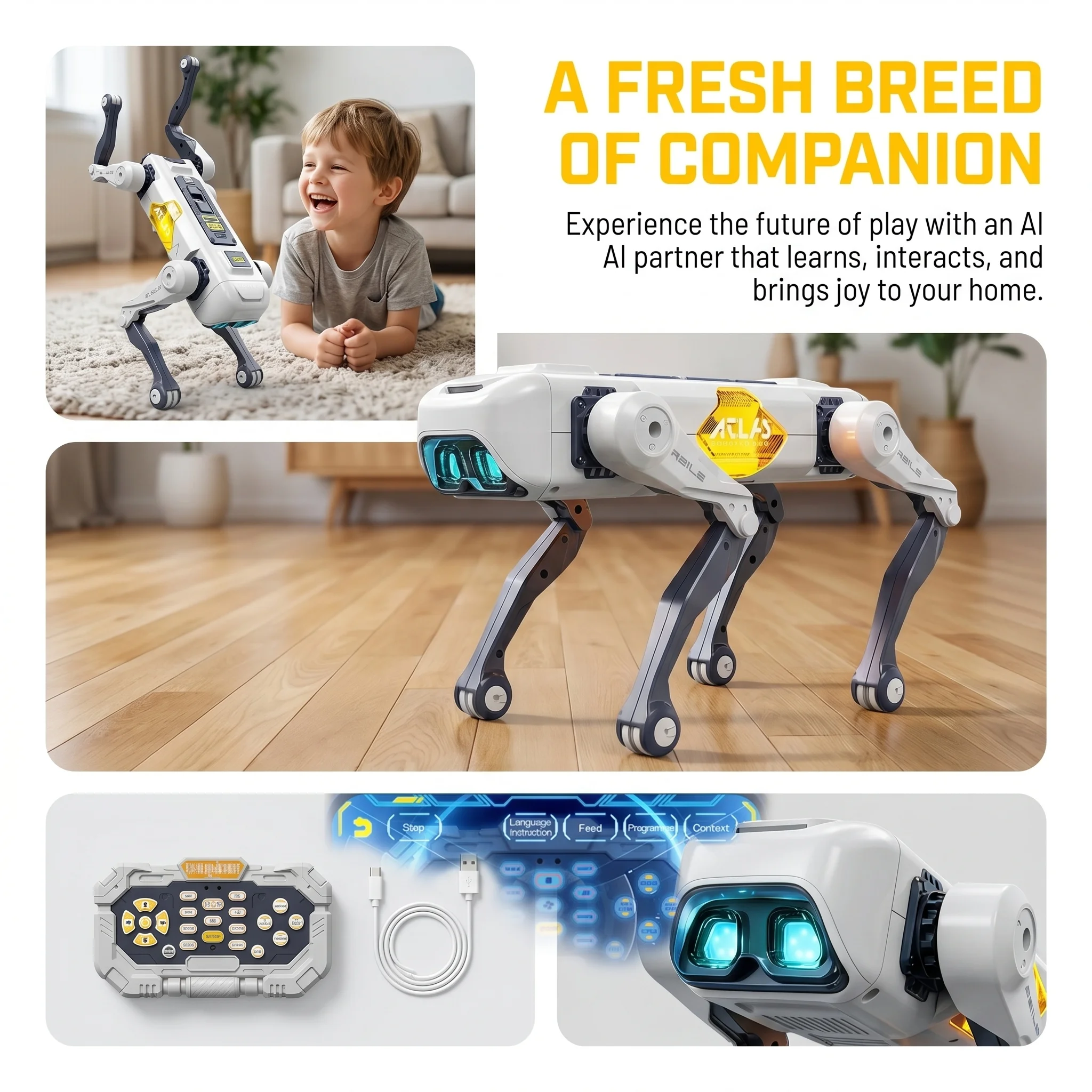 AI Smart Robot Dog, Voice & AP – Kids Y Toys Bewertung und Preis