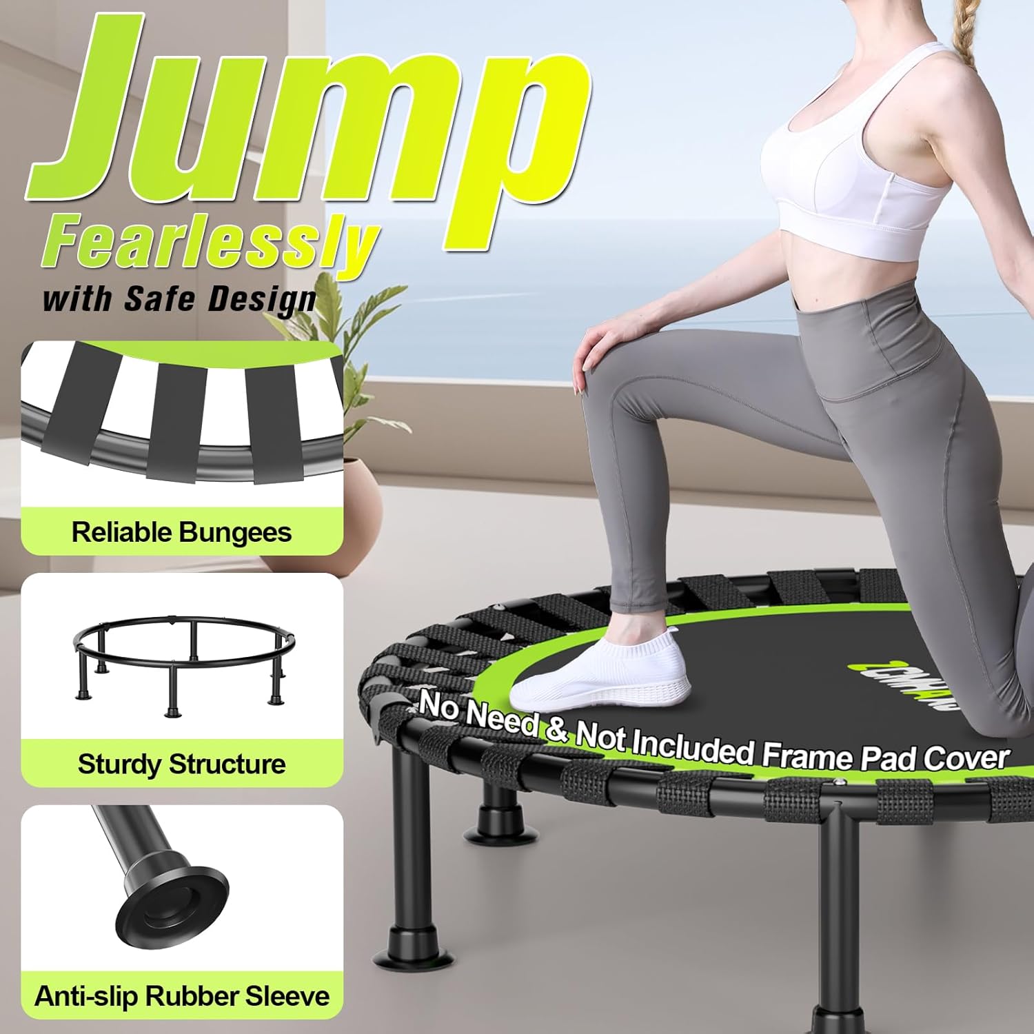 Foldable Mini Rebounder Trampo – Trampoline Mini Indoor Bewertung und Preis