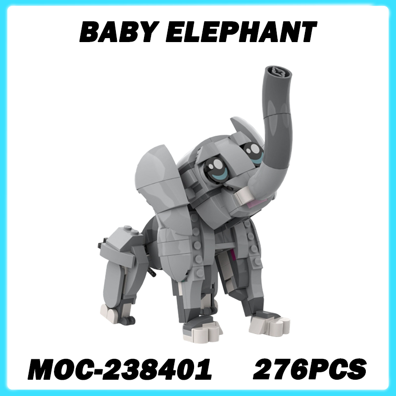 276PCS MOC-238401 Baby Elephan – Kids Toys Elephant Bewertung und Preis