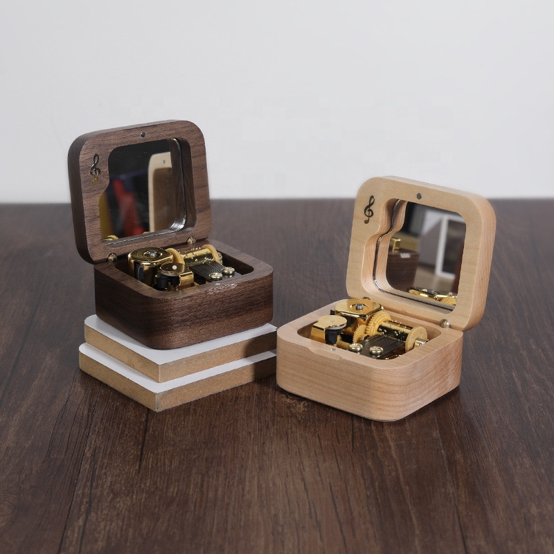Natural Wooden Music Box Gold- – Kids Toys Manufacturers Bewertung und Preis