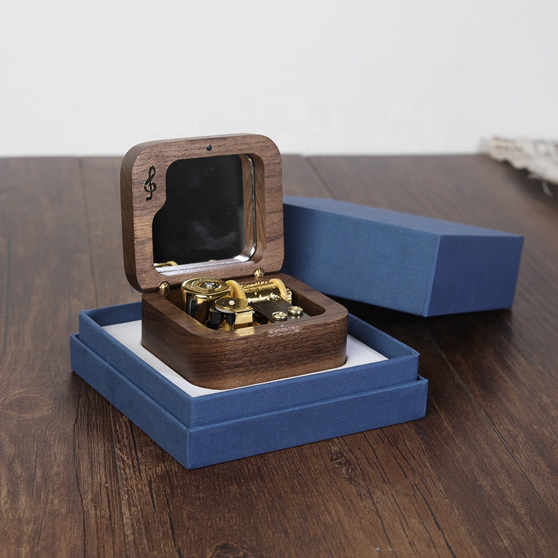 Natural Wooden Music Box Gold- – Kids Toys Manufacturers Bewertung und Preis