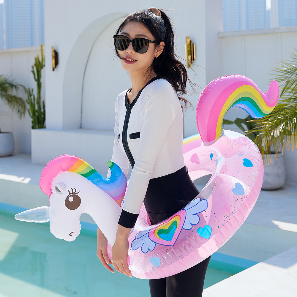 Cartoon Unicorn Baby Swim Ring – Kids Toys Play Youtube Bewertung und Preis