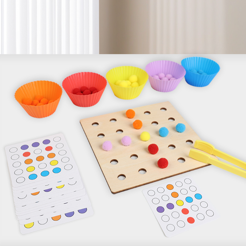 Wooden Clip Beads Toy Montesso – Kid Toys Ads Bewertung und Preis