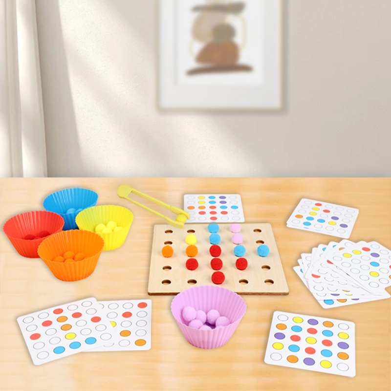 Wooden Clip Beads Toy Montesso – Kid Toys Ads Bewertung und Preis
